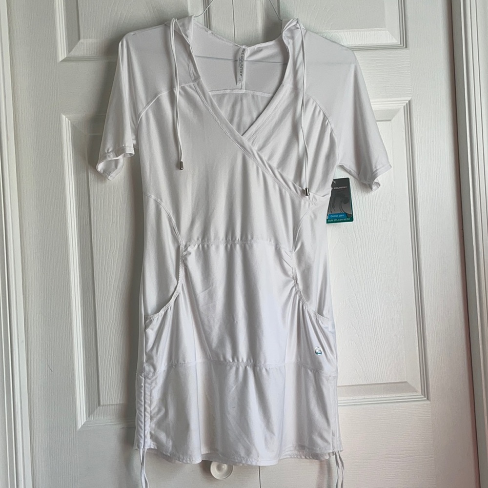 Free Country Quick Dry Sun Splash Mesh Coverup